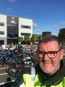 , Inaugural Triumph Factory Tour kicks off.